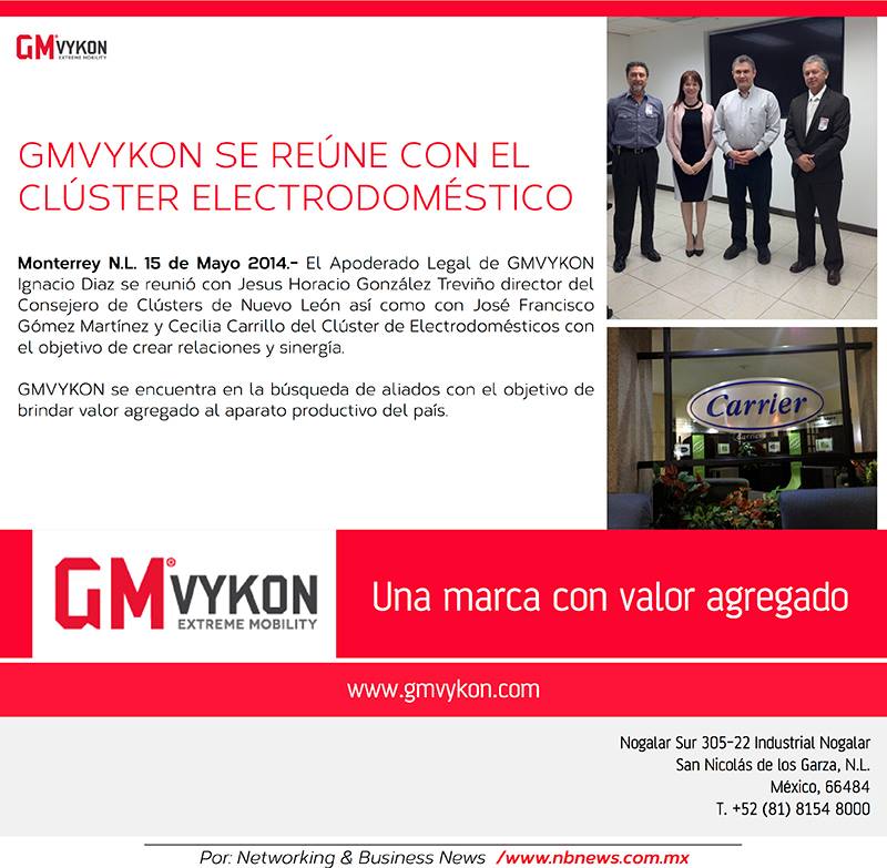GMVykon se reúne con el clúster electrodoméstico