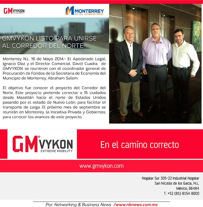 GMVykon y la Secretaria de Economía del Municipio de Monterrey